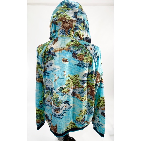 Polo Ralph Lauren Hawaiian Windbreaker Rain Hoodie - Picture 6 of 8